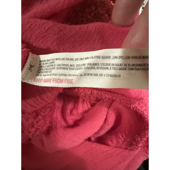 Free People Intimately Meadows Of Medallion Flowy BohoSlip Dress In Tango Pink S - Picture 8 of 9